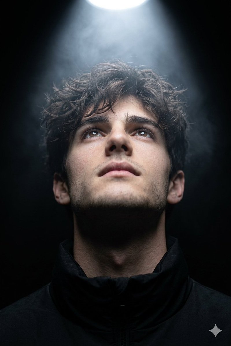 7: Profile / Avatar - Hyper-realistic cinematic close-up portrait with dramatic lighting