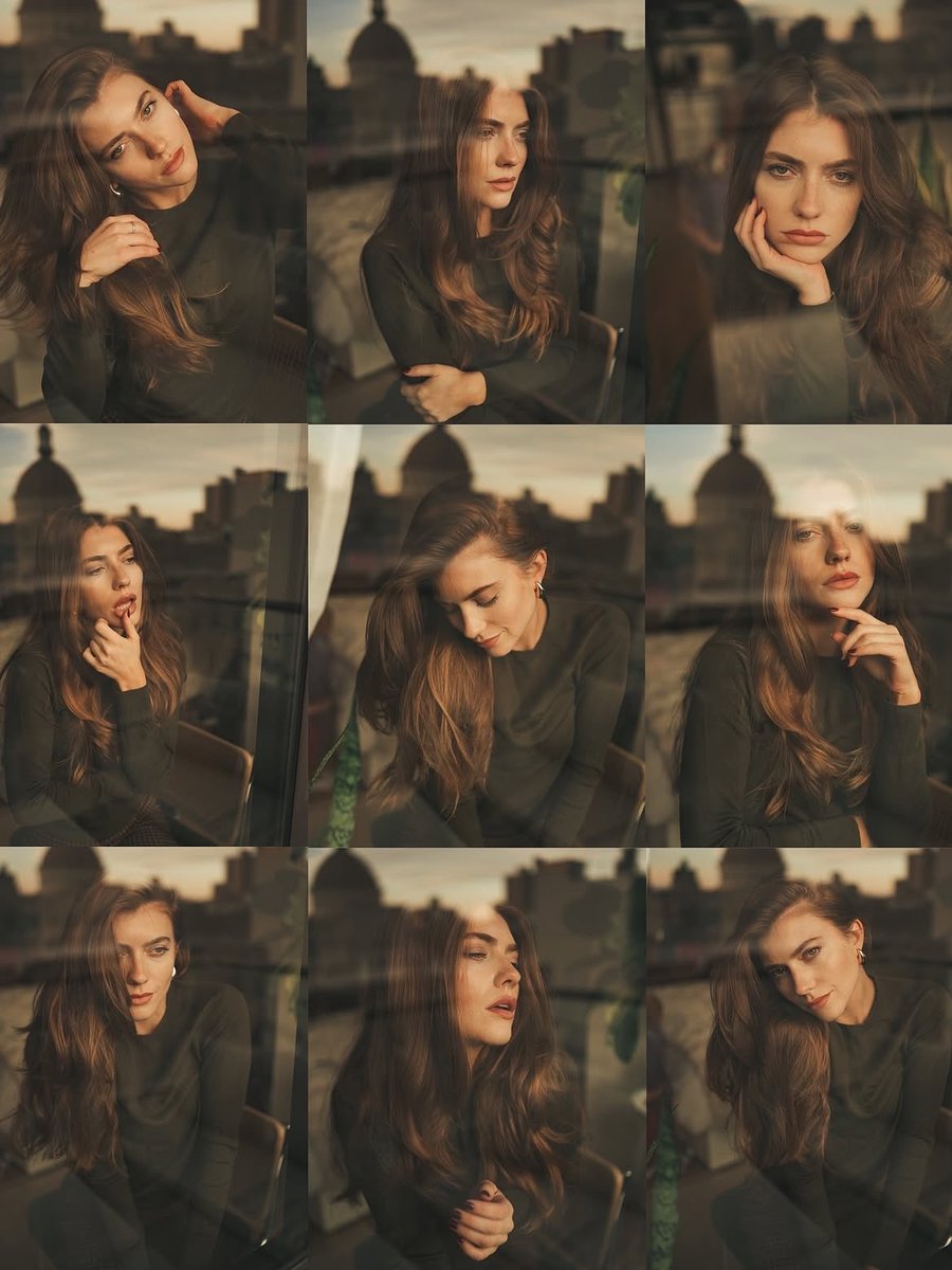 82: Product Marketing - Cinematic Portrait Series by Window at Golden Hour