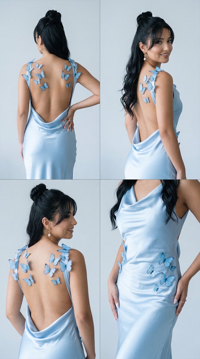 84: Product Marketing - Butterfly Dress Editorial Grid Prompt for Nano Banana 2