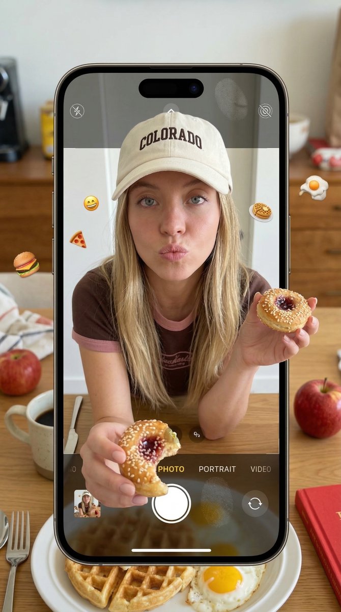 29: Social Media Post - Creative Digital Composite Smartphone Snapshot Prompt