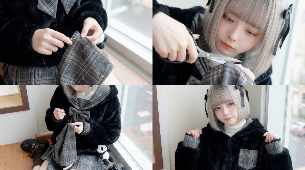 51: YouTube Thumbnail - ASMR Sewing/Crafting Video Prompt (GPT-5 Generated)