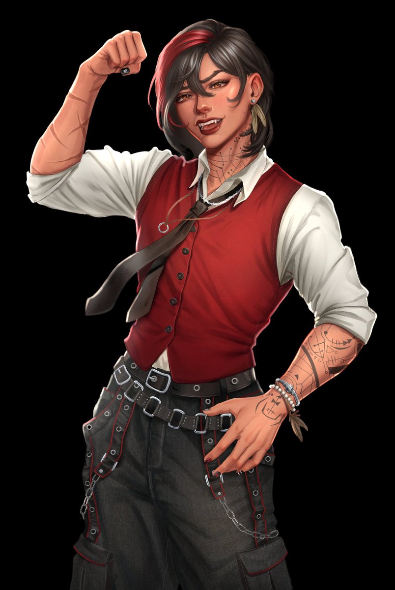 Profil / Avatar - Edgy Vampire Character Portrait - Image 1