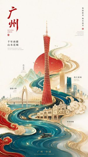 Minimalist City Poster Prompt – GPT Image 2 prompt by 李岳