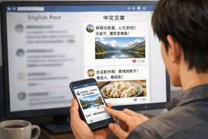 Cross-Device Social Media Feed – GPT Image 2 prompt by zhanbing