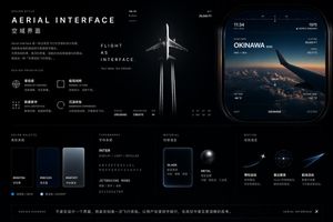 Aviation-Themed UI Design System Board – GPT Image 2 prompt by cheaty