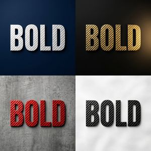 Carbon Fiber Typography – GPT Image 2 prompt by SRKDAN