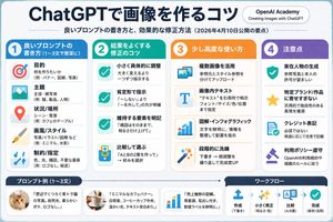 4-Column AI Image Generation Infographic – GPT Image 2 prompt by 炎鎮🔥 - ₿onochin -