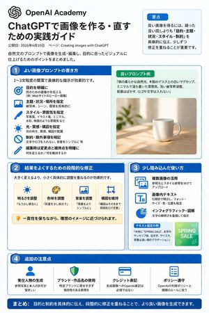 ChatGPT Image Generation Guide Infographic – GPT Image 2 prompt by 炎鎮🔥 - ₿onochin -