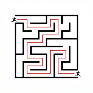 Maze Solver Transformation – GPT Image 2 prompt by Namra_7