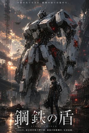 Robot Mecha Movie Key Visual Prompt – GPT Image 2 prompt by みかみ.ai｜AI発信と個人開発
