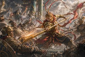 Epic Fantasy Monkey King Battle – GPT Image 2 prompt by Daniel