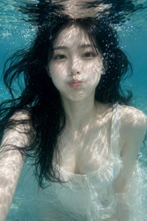 Underwater Photorealistic Portrait – GPT Image 2 prompt by Jin.B