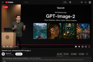 YouTube Live Stream Announcement Mockup – GPT Image 2 prompt by BubbleBrain