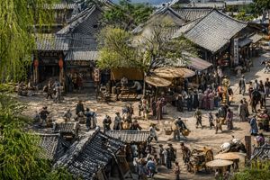Realistic Ancient Chinese Street Scene – GPT Image 2 prompt by 搞设计的花生仁