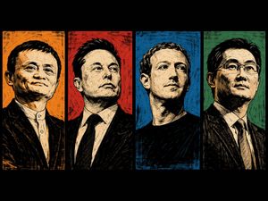 4-Panel Woodcut Portrait Wallpaper – GPT Image 2 prompt by M