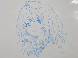 Whiteboard Marker Anime Sketch – GPT Image 2 prompt by Mirochill