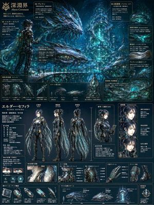 Sci-Fi Concept Art & Character Sheet – GPT Image 2 prompt by いにしえ@AI Director & Creator｜Will Oldgram