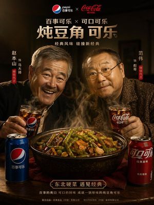 Cinematic Food & Beverage Collab Poster – GPT Image 2 prompt by boon陈庚阳