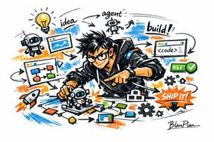 Graffiti Sketch Style AI Builder – GPT Image 2 prompt by BLANPLAN | 空界計劃