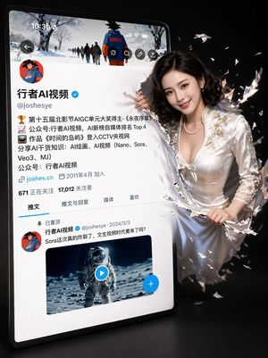 3D Social Media Profile Break-Out – GPT Image 2 prompt by 行者AI视频