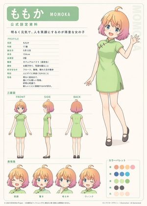 Orthographic Reference Sheet Generation – GPT Image 2 prompt by 夕空ゆう