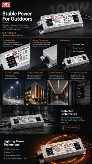 E-commerce LED Driver Infographic – GPT Image 2 prompt by Curry Amber