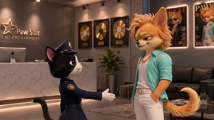 3D Animated Animal Office Encounter – GPT Image 2 prompt by みーねこ😻𝘾𝙀𝙊 𝙤𝙛 𝙨𝙪𝙥𝙧𝙚𝙢𝙚 𝘽𝘽9𝙀
