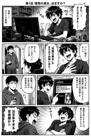 4-Panel Manga Page Generator – GPT Image 2 prompt by トレンドさん