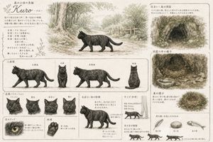 Vintage Creature Concept Art Sheet – GPT Image 2 prompt by ray@ゲーム心形流