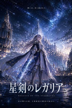 Fantasy Anime Knight Movie Poster – GPT Image 2 prompt by みかみ.ai｜AI発信と個人開発