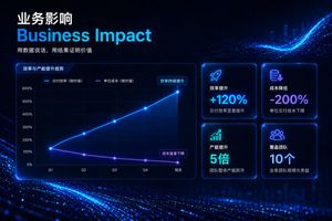 High-Tech Corporate KPI Presentation Slide – GPT Image 2 prompt by 秋风_irwin