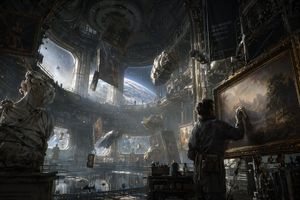 Sci-Fi Orbital Art Museum – GPT Image 2 prompt by BrianChen