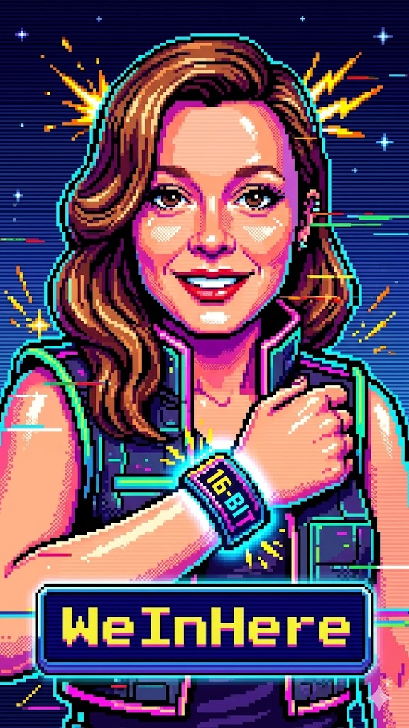 16-Bit Arcade Character Generator