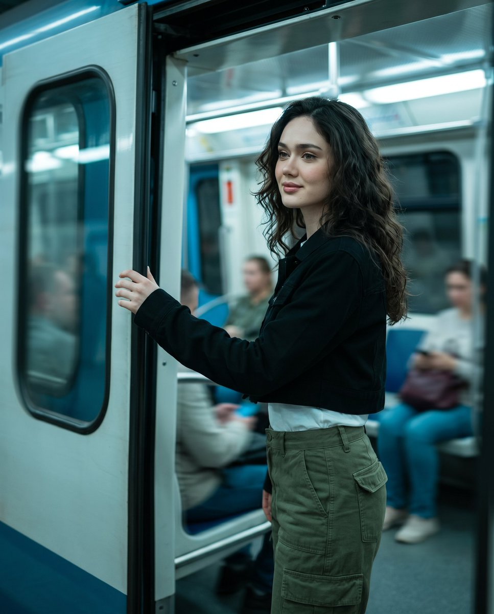 Urban Metro Cinematic Shot