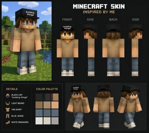 Personalized Minecraft Skin Prompt – GPT Image 2 prompt by nic