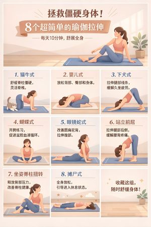 9-Panel Yoga Infographic Poster – GPT Image 2 prompt by 无限 LOOP