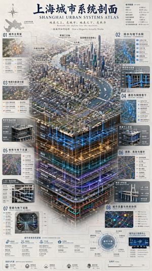 3D Urban Systems Atlas Infographic – GPT Image 2 prompt by 虎小象