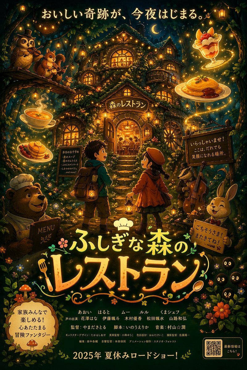 Comic / Storyboard - Anime Fantasy Movie Poster