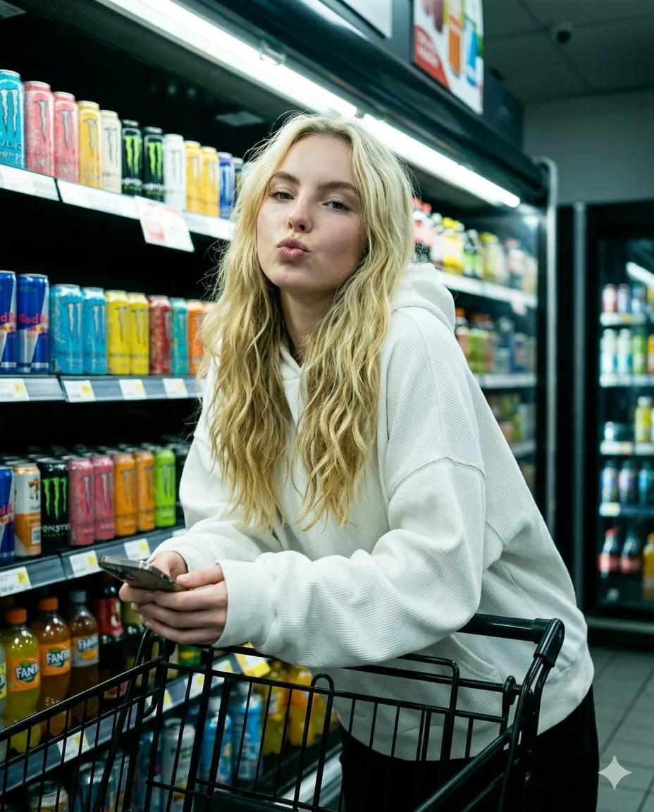 Sample output image for Playful Convenience Store Portrait