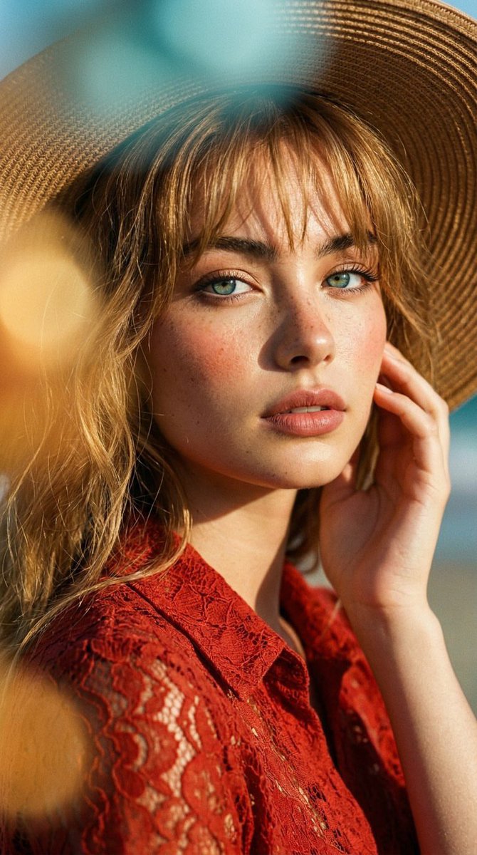 Sample output image for Golden Hour Fashion Portrait