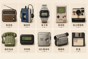 Vintage Skeuomorphic Icon Set – GPT Image 2 prompt by MarioTan
