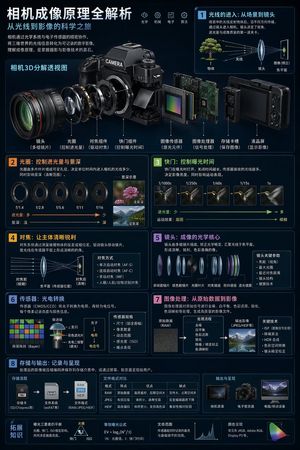 Camera Imaging Technology Infographic – GPT Image 2 prompt by 御风 yufeng