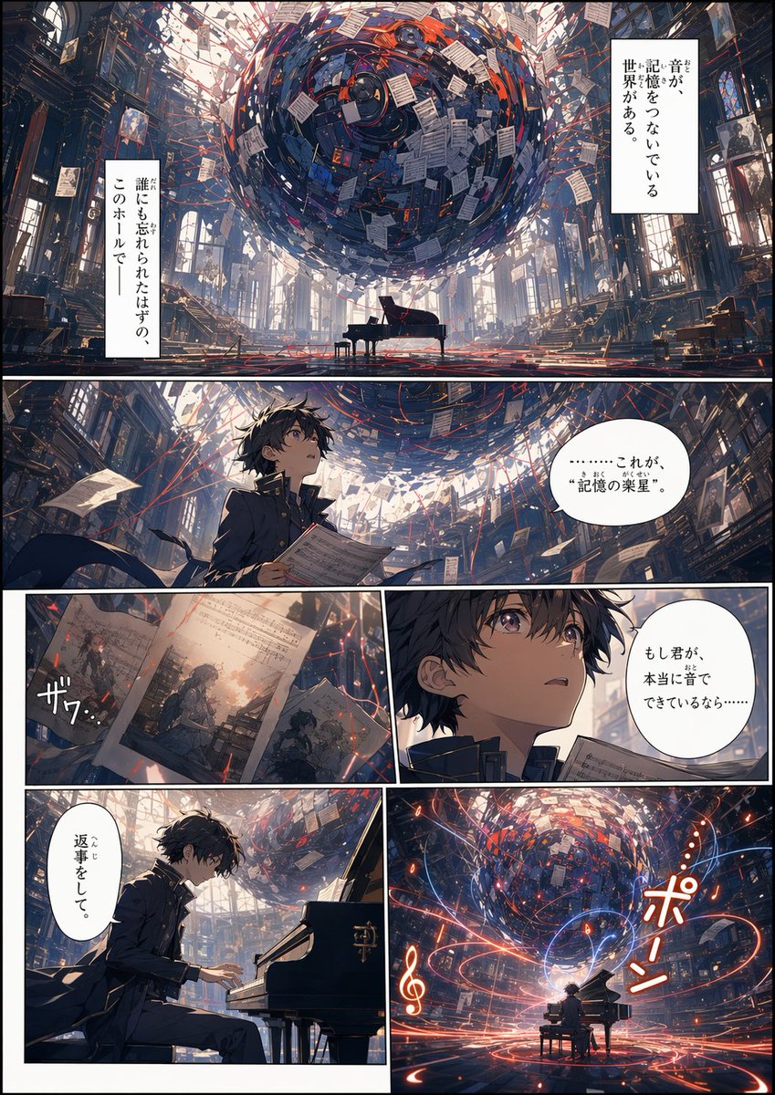漫画分镜提示词背景