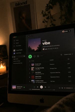 Spotify Playlist Screen at Night – GPT Image 2 prompt by Pietro Schirano