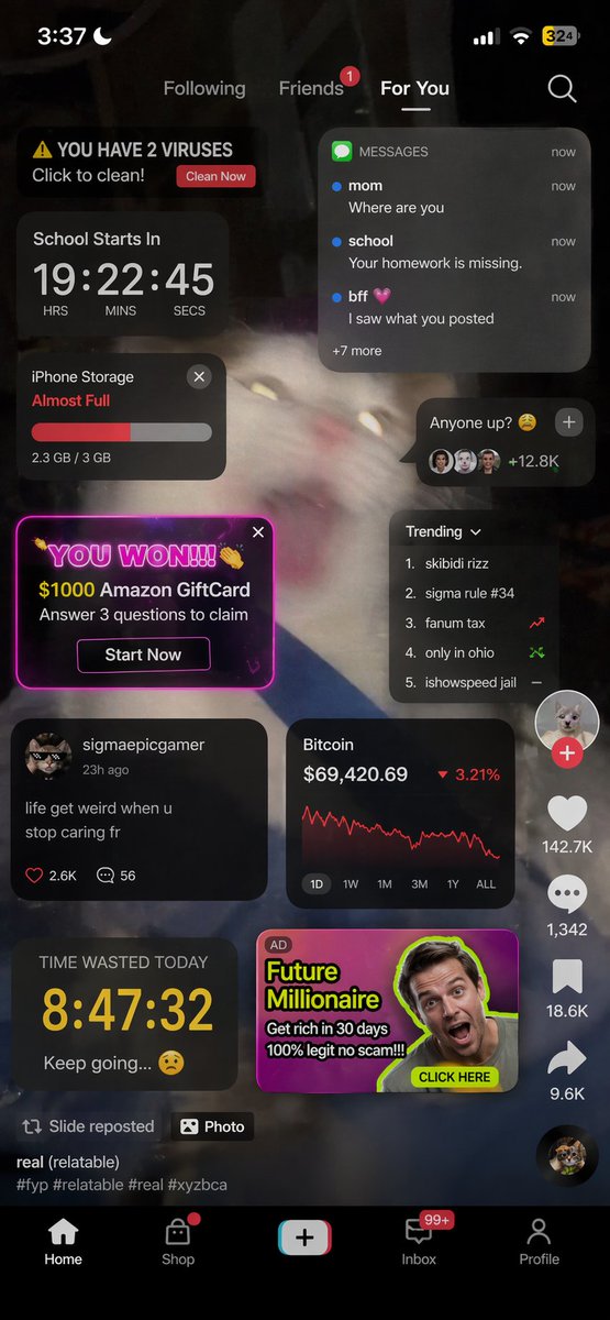 Zoomer UI Design Concept example 2