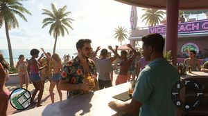 Beach Club Open-World Game Screenshot – GPT Image 2 prompt by El IAS - Esteban Diba