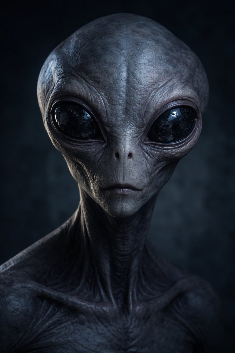 Uncanny Full-Body Alien Portrait example 2