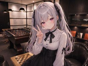 Add Anime Girl to Reference Lounge – GPT Image 2 prompt by studioあぽろん