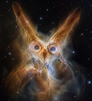 Owl-Shaped Nebula in Deep Space – GPT Image 2 prompt by Evan Lundberg
