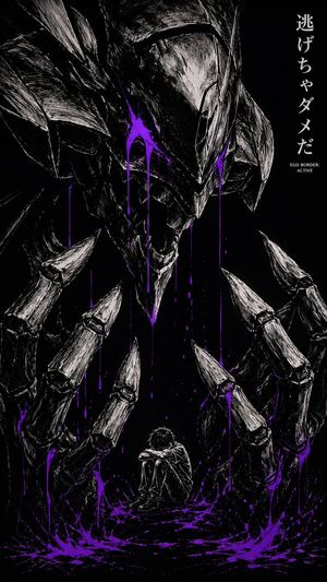 Dark Manga Monster Poster – GPT Image 2 prompt by cyber